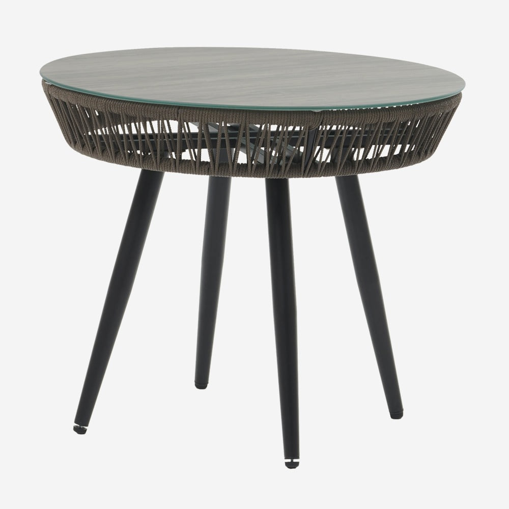 다크 로프 원형 테이블(Ø90)